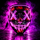 Le Purgatoire — Masque Néon LED, Violet