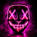 Le Purgatoire — Masque Néon LED, Rose