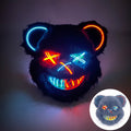 L'Ours Écorché — Masque LED, Modèle 6