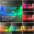 Regard Néon — Lunettes Lumineuses LED, Éclair