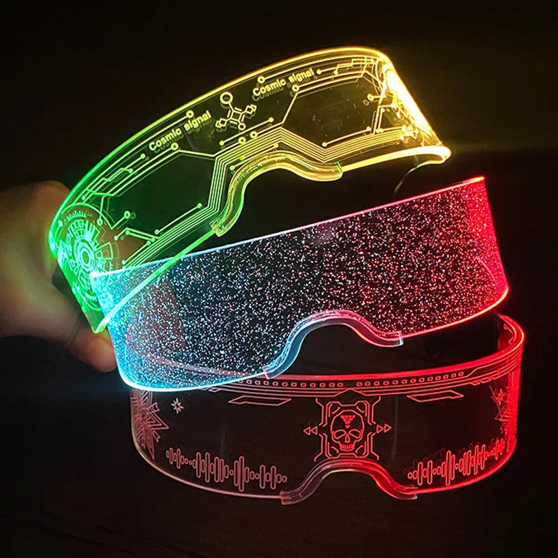 Regard Néon — Lunettes Lumineuses LED