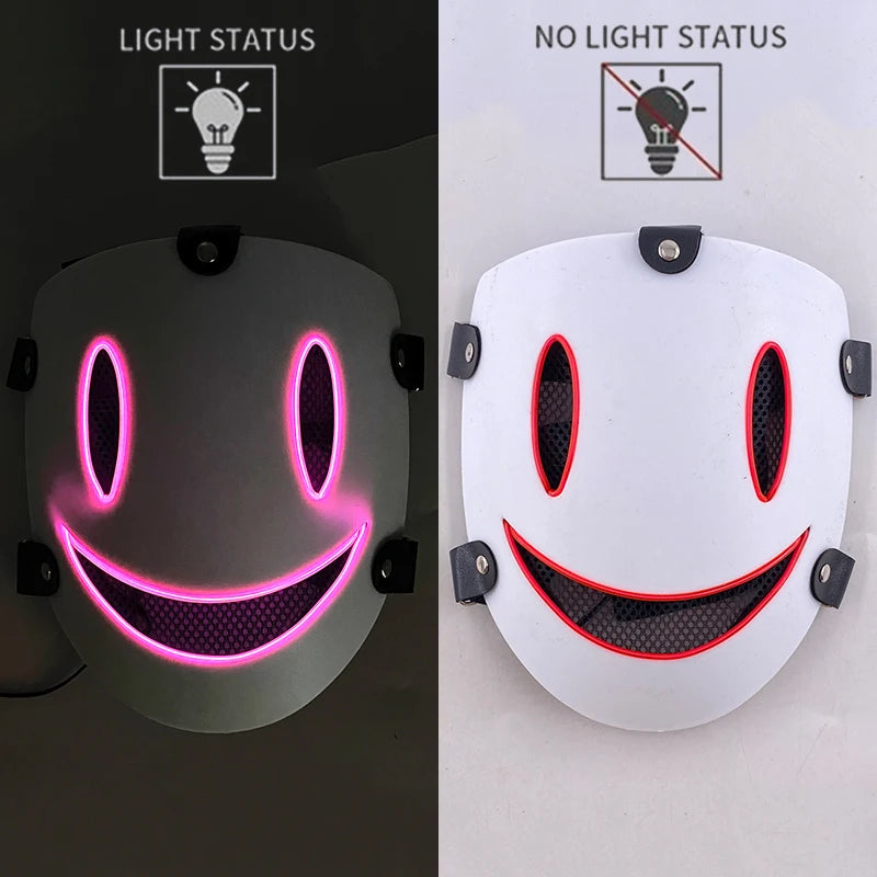 Le Tireur Blanc — Masque LED Style Sniper, Rose