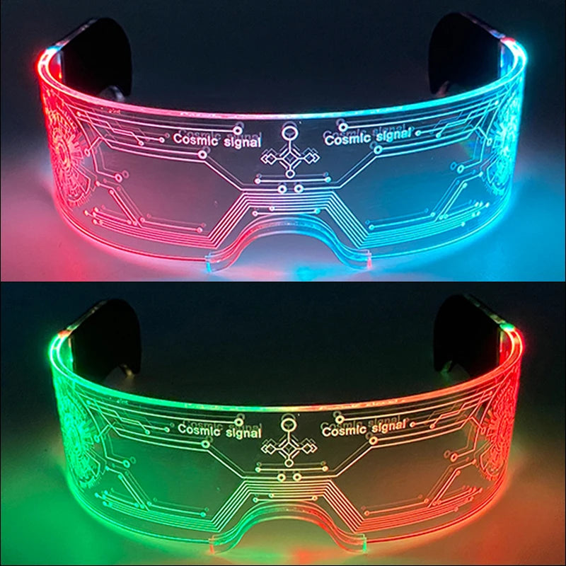 Regard Néon — Lunettes Lumineuses LED