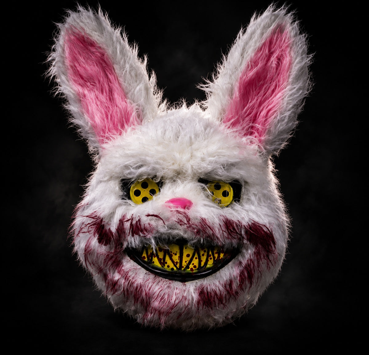 Masque lapin Halloween sans LED — Blanc